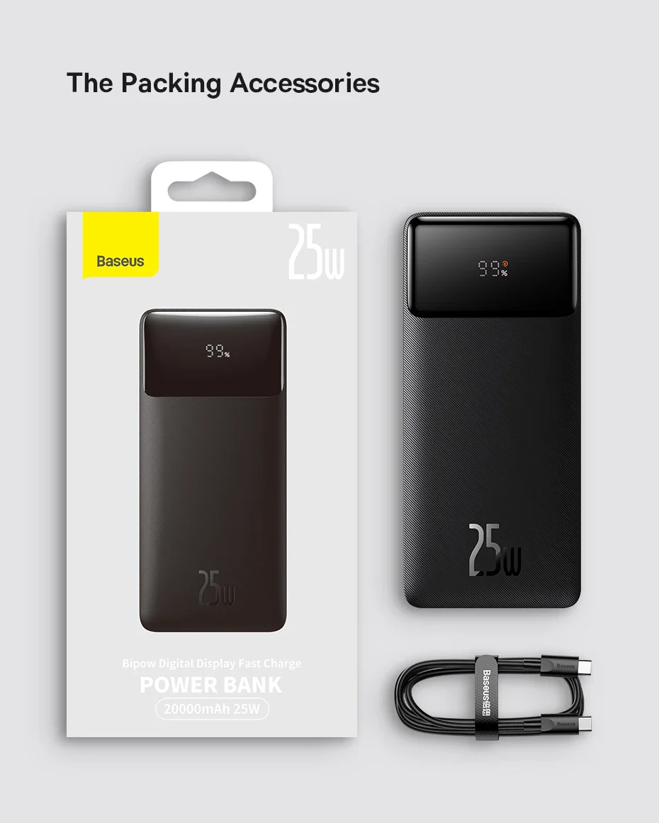Speed Volt 20000 mAh Power Station with Digital Display - Image 11