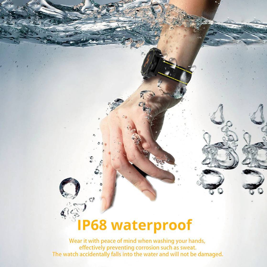 Sports Fitness Tracker Waterproof Smart Watch - Image 4