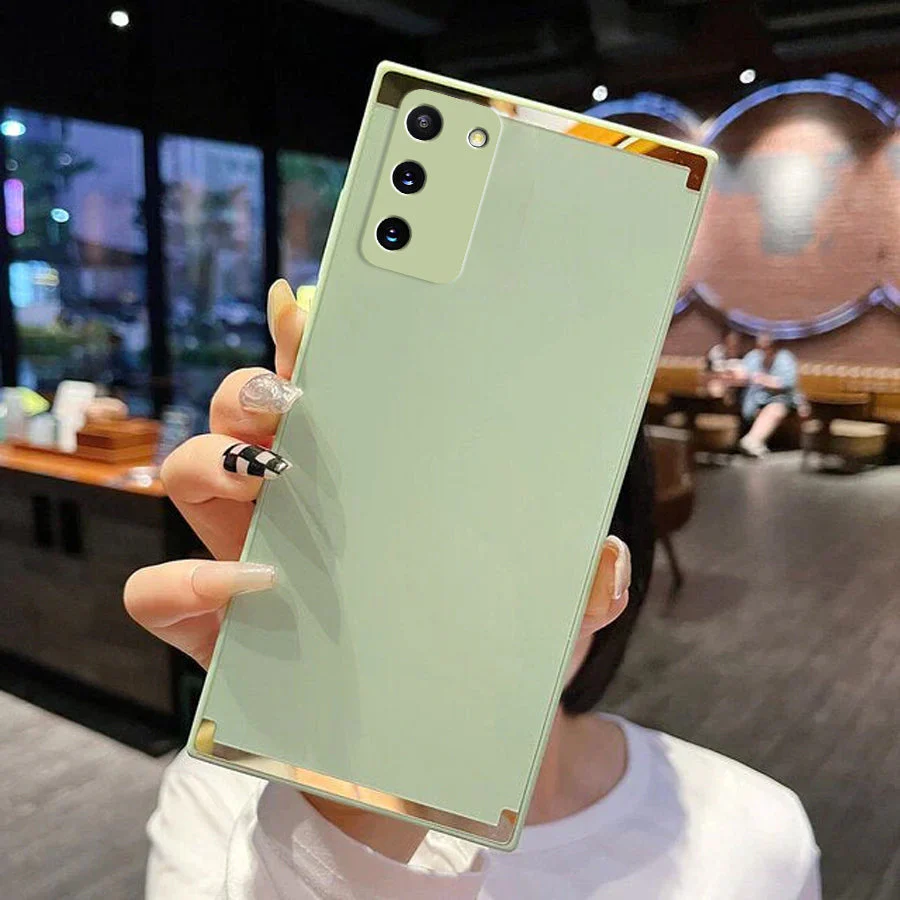 Square Gold Plated Matte Case - Samsung - Image 26