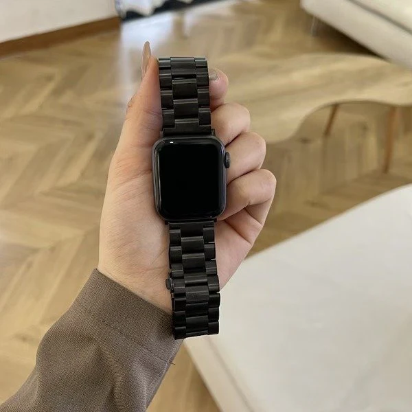 Stainless Steel Craft Wrist Strap for Apple Watch - Image 3
