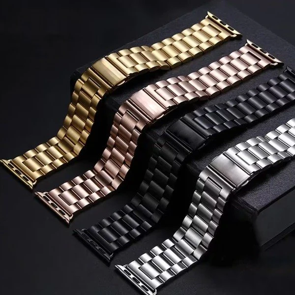 Stainless Steel Craft Wrist Strap for Apple Watch - Image 4