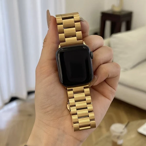 Stainless Steel Craft Wrist Strap for Apple Watch - Image 5