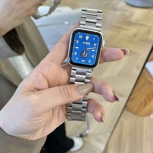 Stainless Steel Craft Wrist Strap for Apple Watch - Image 6