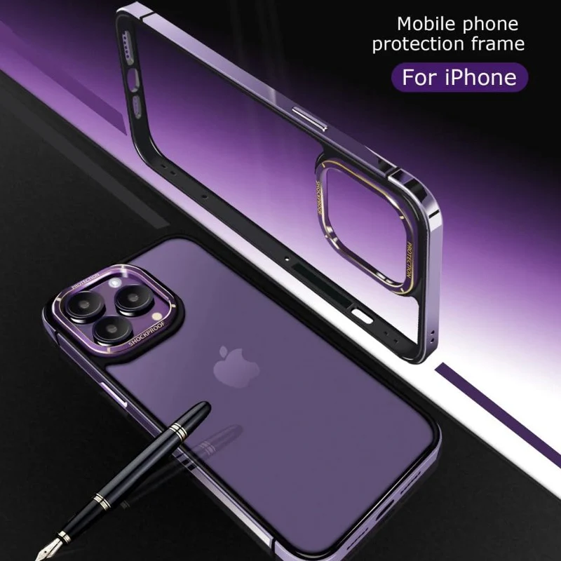 Aluminium Defense Shield Anti Drop Frame - iPhone - Image 10