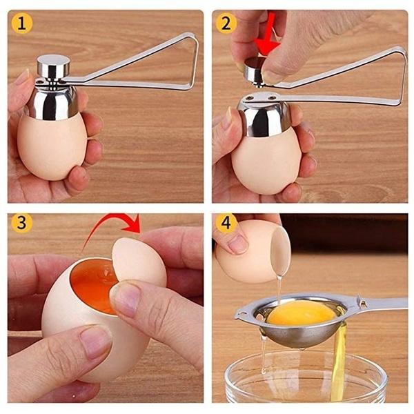 Stainless Steel Eggshell Cutter - Image 4
