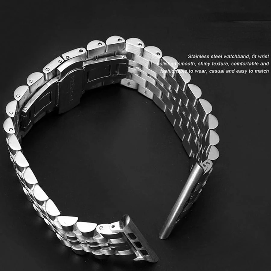 Stainless Steel Metal Band For Apple watch - Image 4