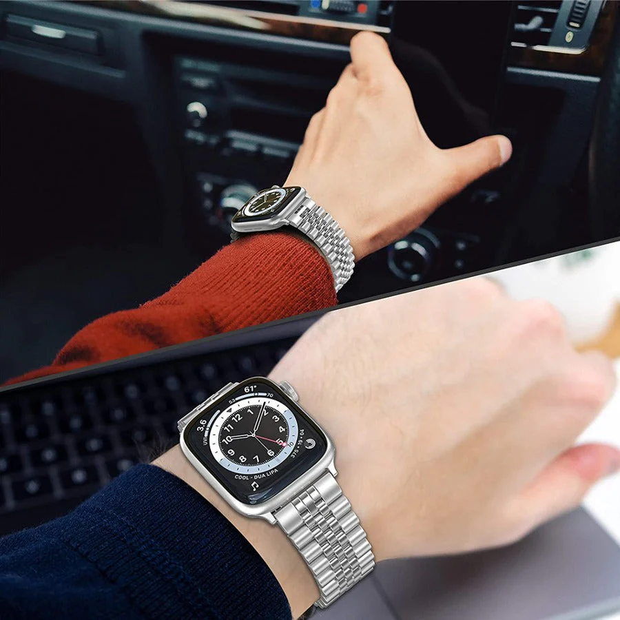 Stainless Steel Metal Band For Apple watch - Image 5