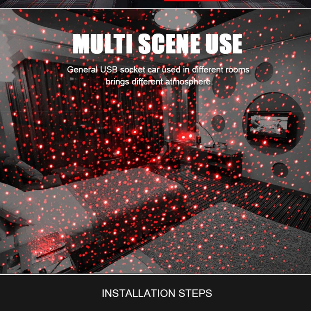 Mini LED Car Roof Star Night Lights - Image 12