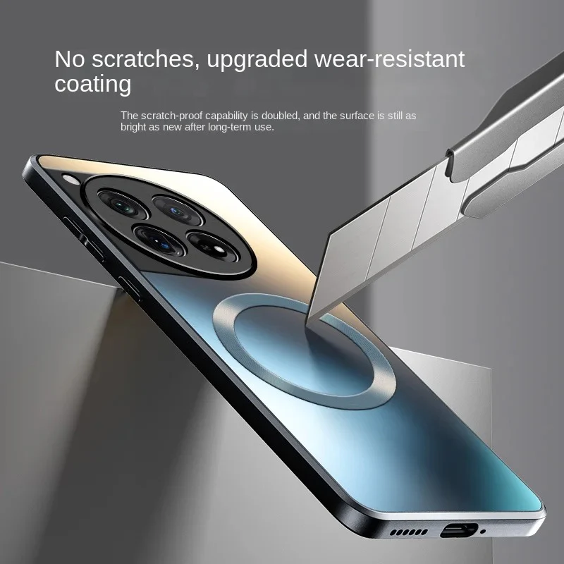 Frosted Contrast Dual Tone Magsafe Case - OnePlus - Image 4