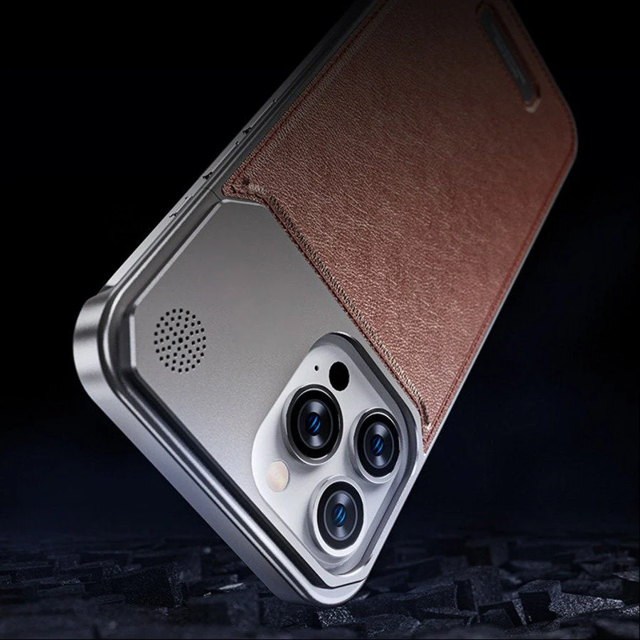 Aero Flex Premium Metallic Leather Case - iPhone - Image 10