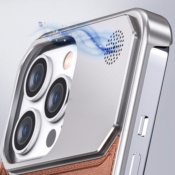 Aero Flex Premium Metallic Leather Case - iPhone - Image 13