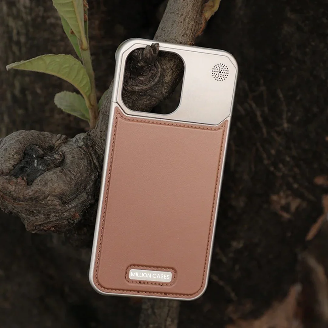 Aero Flex Premium Metallic Leather Case - iPhone - Image 5