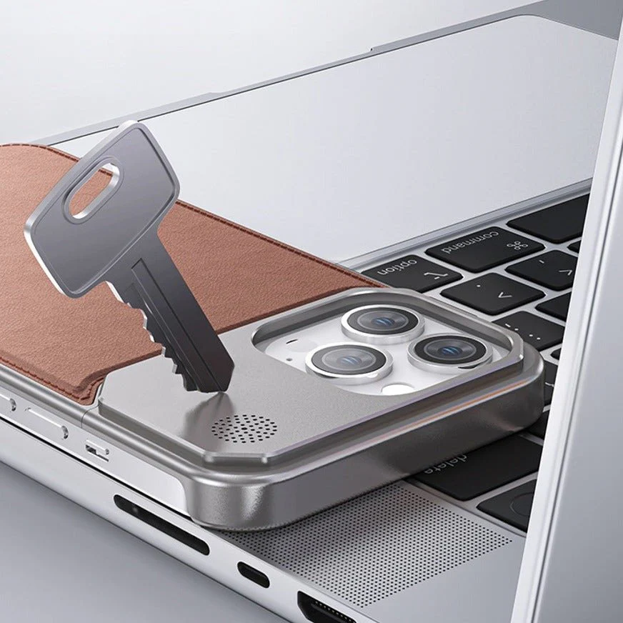 Aero Flex Premium Metallic Leather Case - iPhone - Image 8