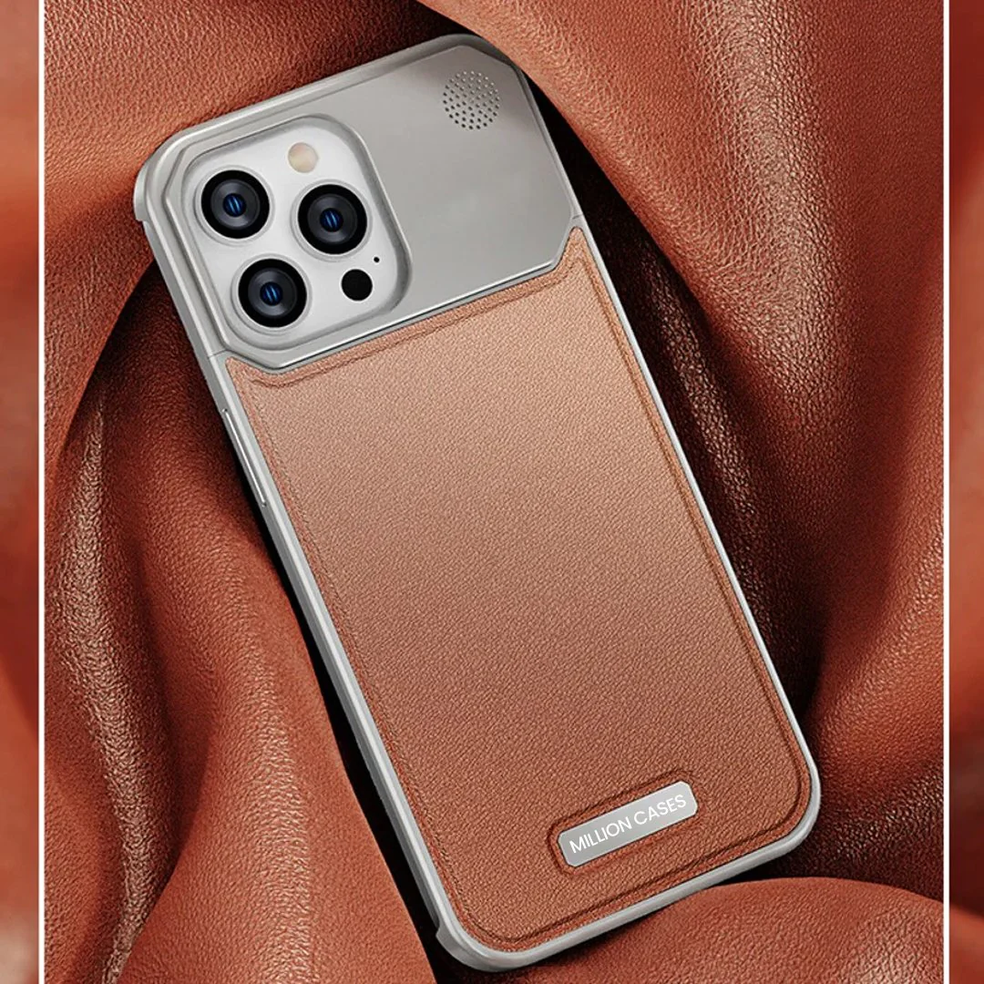 Aero Flex Premium Metallic Leather Case - iPhone - Image 9