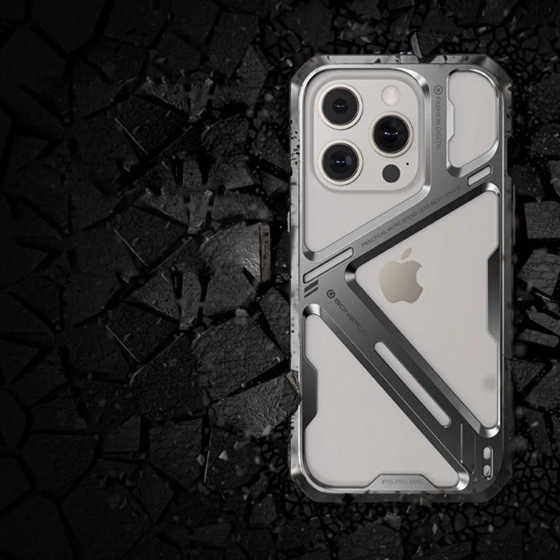 Titanium Alloy Armor Frame Case - iPhone - Image 10