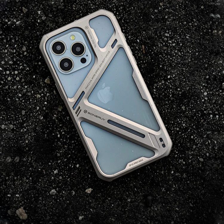 Titanium Alloy Armor Frame Case - iPhone - Image 12