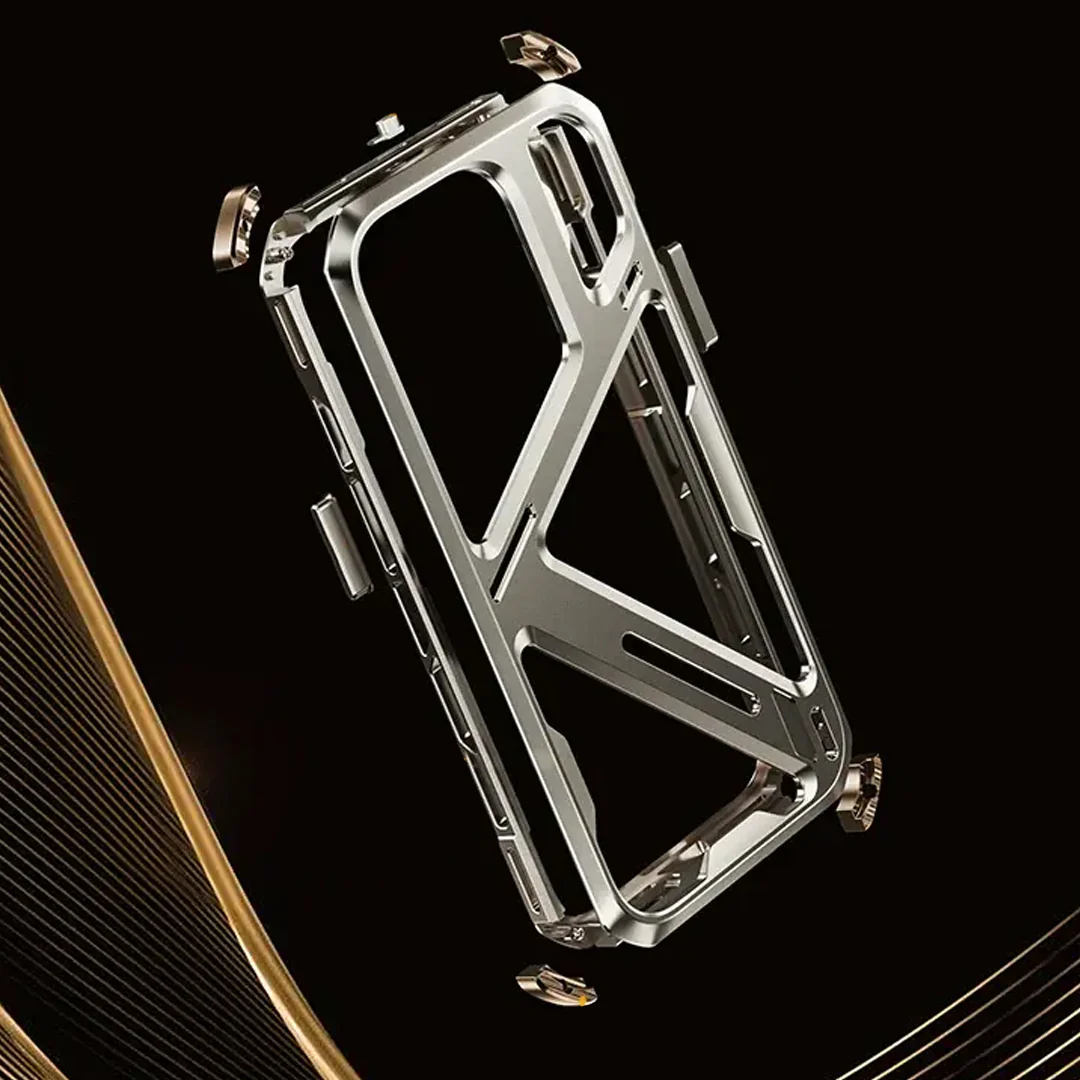 Titanium Alloy Armor Frame Case - iPhone - Image 13