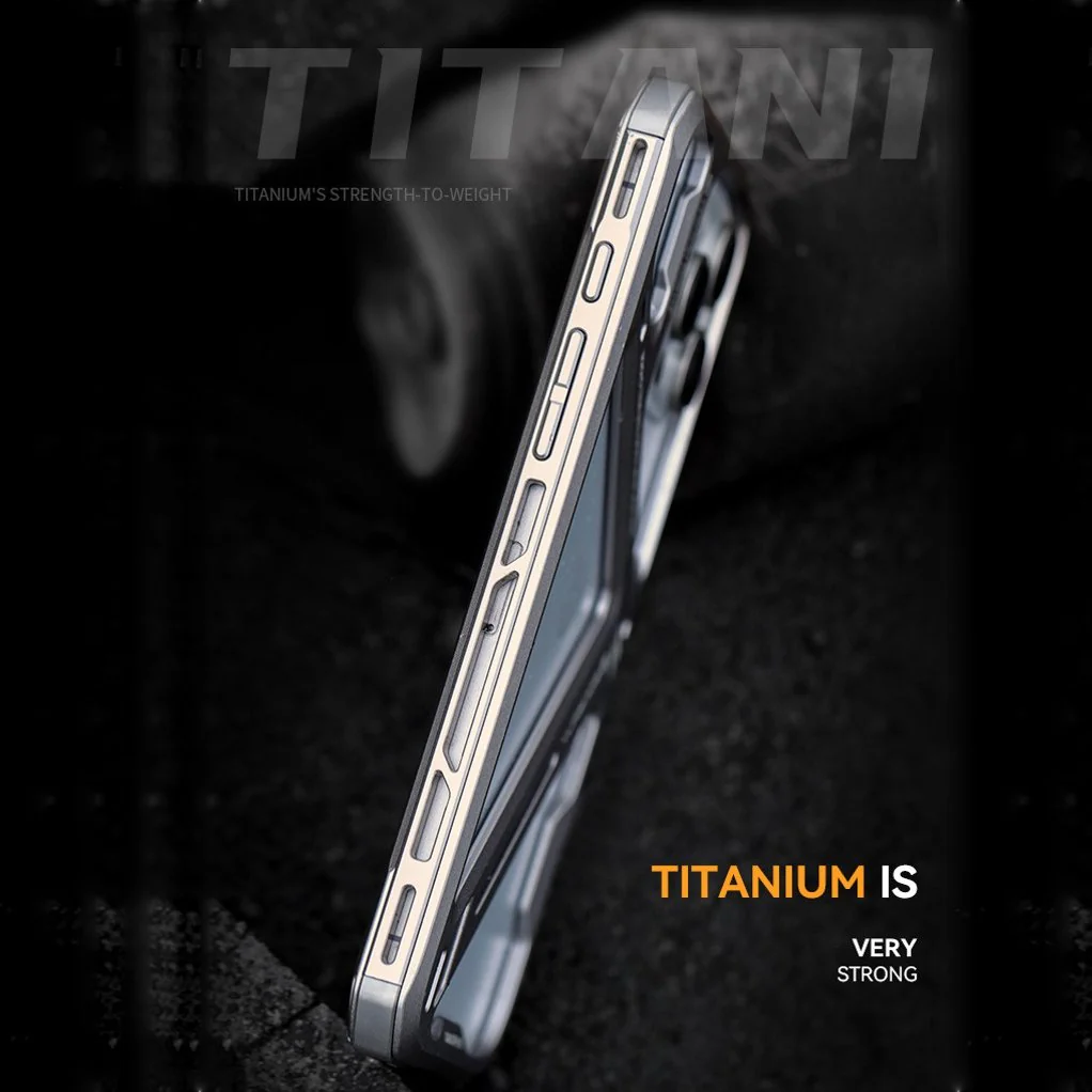 Titanium Alloy Armor Frame Case - iPhone - Image 16