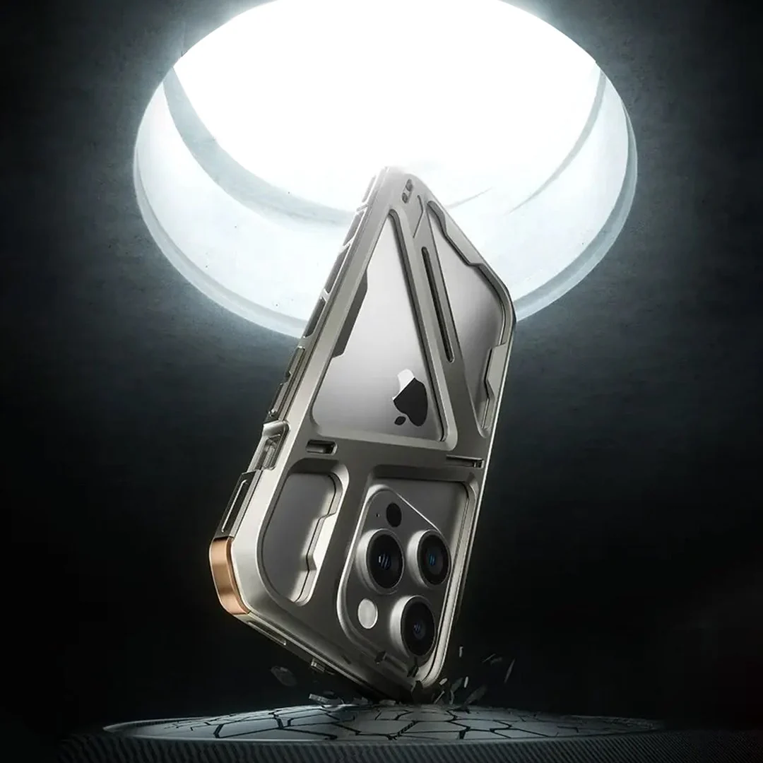 Titanium Alloy Armor Frame Case - iPhone - Image 4