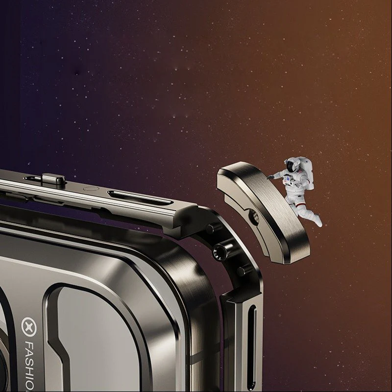 Titanium Alloy Armor Frame Case - iPhone - Image 5