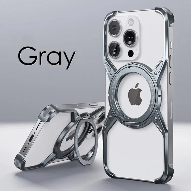 Titanium Frameless Cooling Bracket Case - iPhone - Image 2