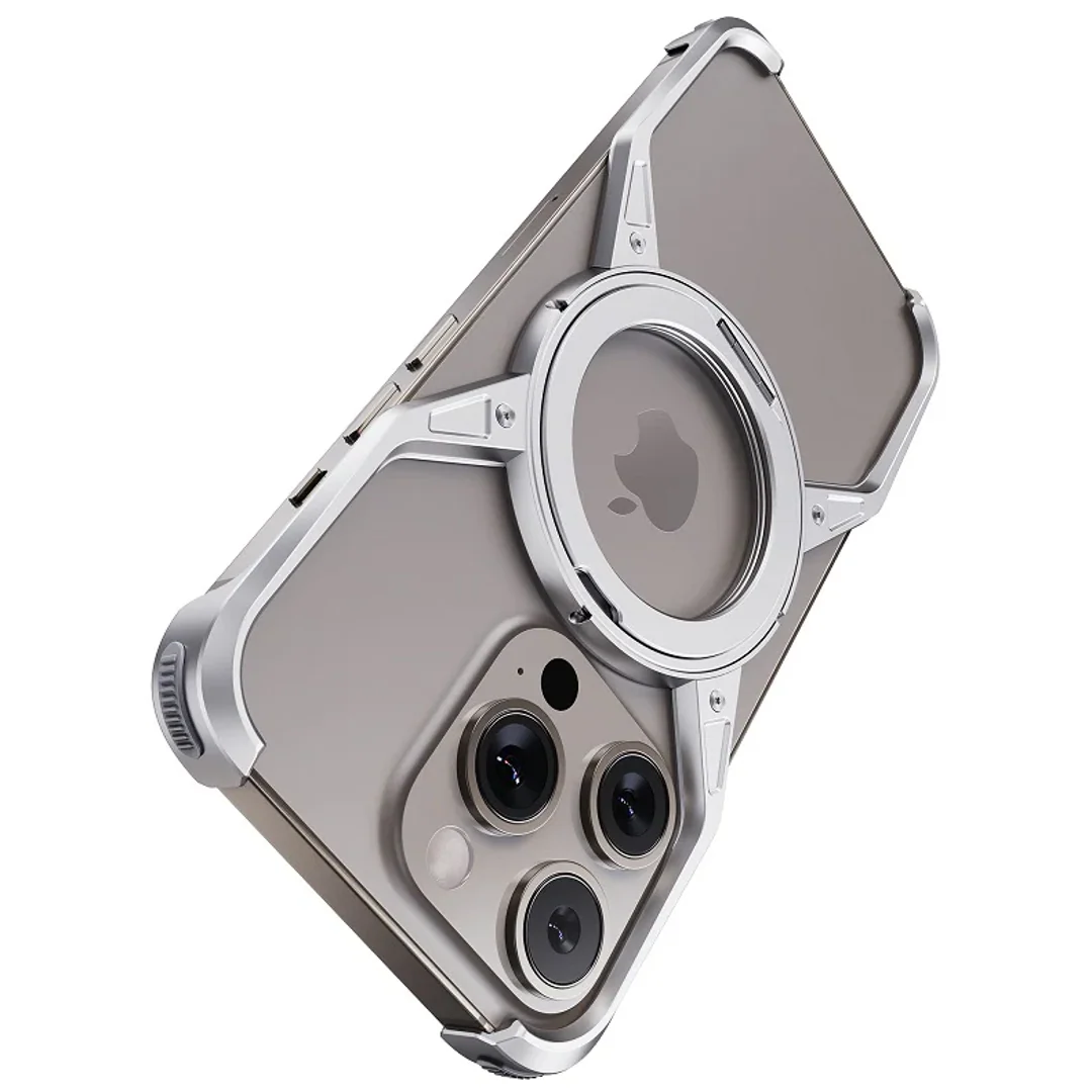 Titanium Frameless Cooling Bracket Case - iPhone - Image 6