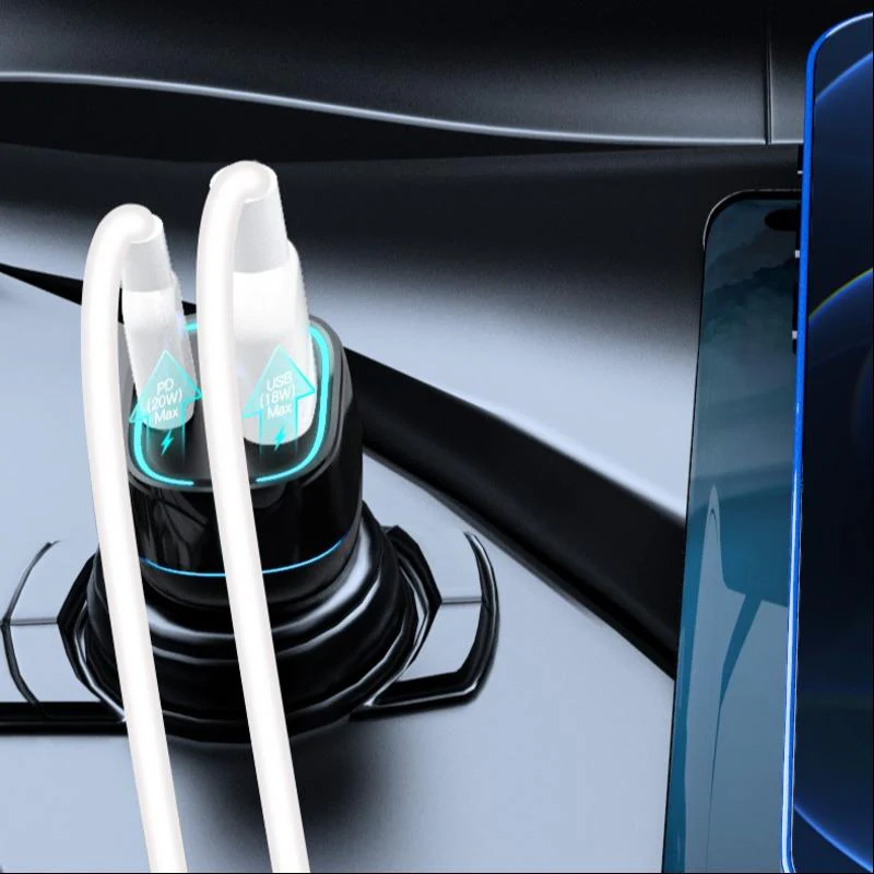 Totu ® 20W Minimal Fast Car Charger - Image 4