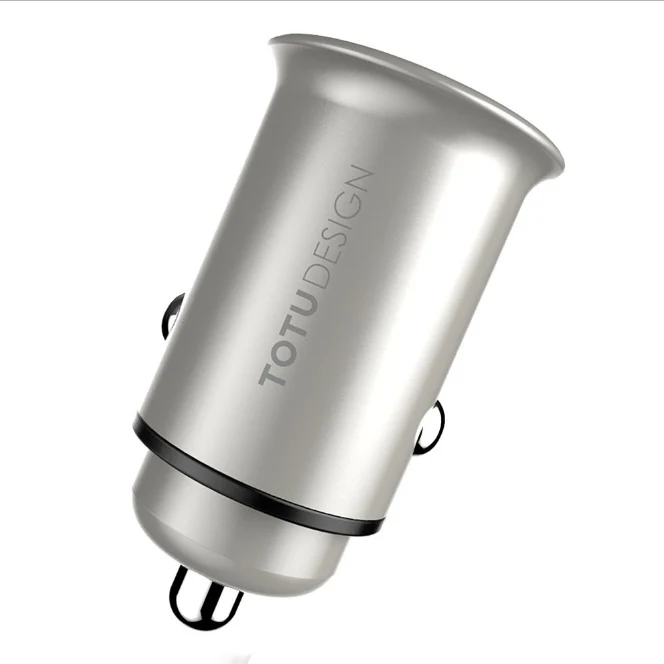 TOTU Design Smart Mini Dual USB Ports Fast Car Charger - Image 10