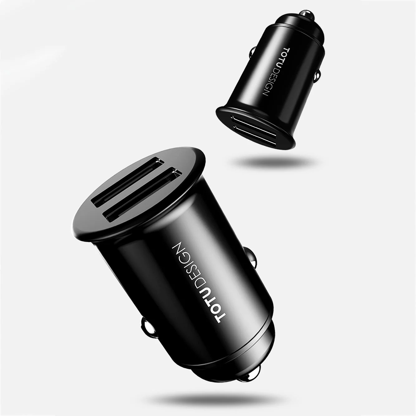 TOTU Design Smart Mini Dual USB Ports Fast Car Charger - Image 12