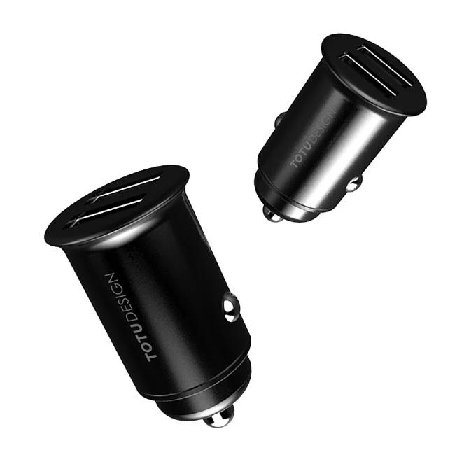 TOTU Design Smart Mini Dual USB Ports Fast Car Charger - Image 13