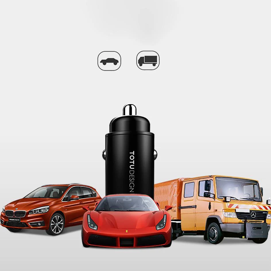 TOTU Design Smart Mini Dual USB Ports Fast Car Charger - Image 15
