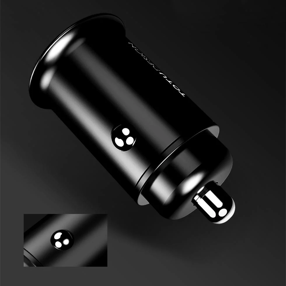 TOTU Design Smart Mini Dual USB Ports Fast Car Charger - Image 3