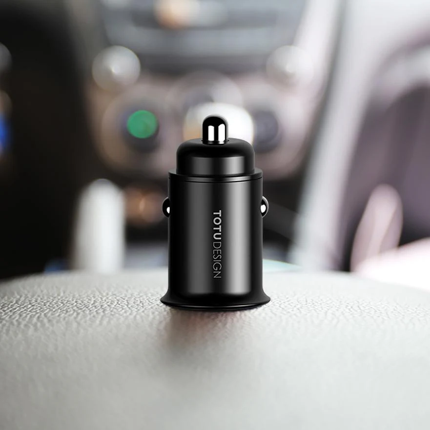 TOTU Design Smart Mini Dual USB Ports Fast Car Charger - Image 5