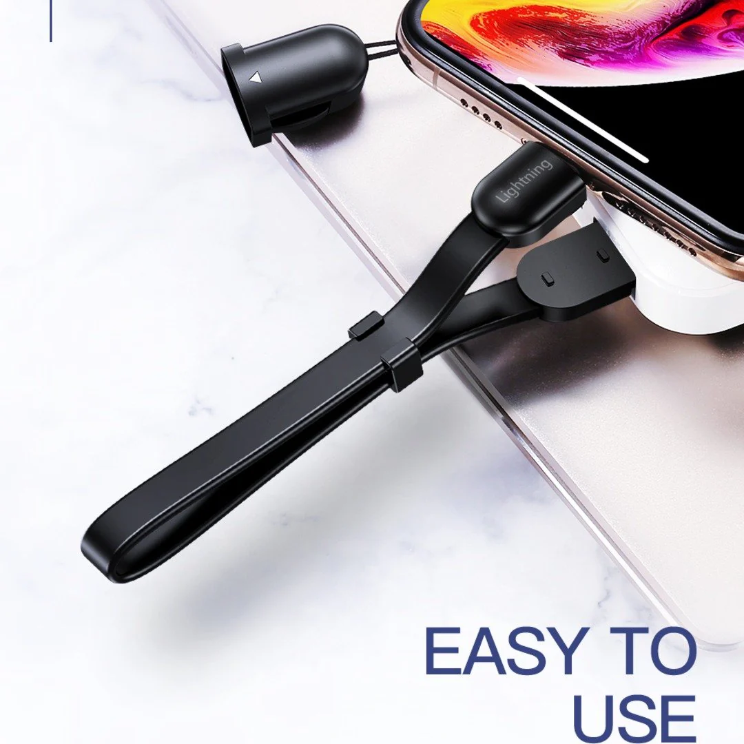 TOTU ® Partner Series  20cm Lightning Strap USB cable - Image 4