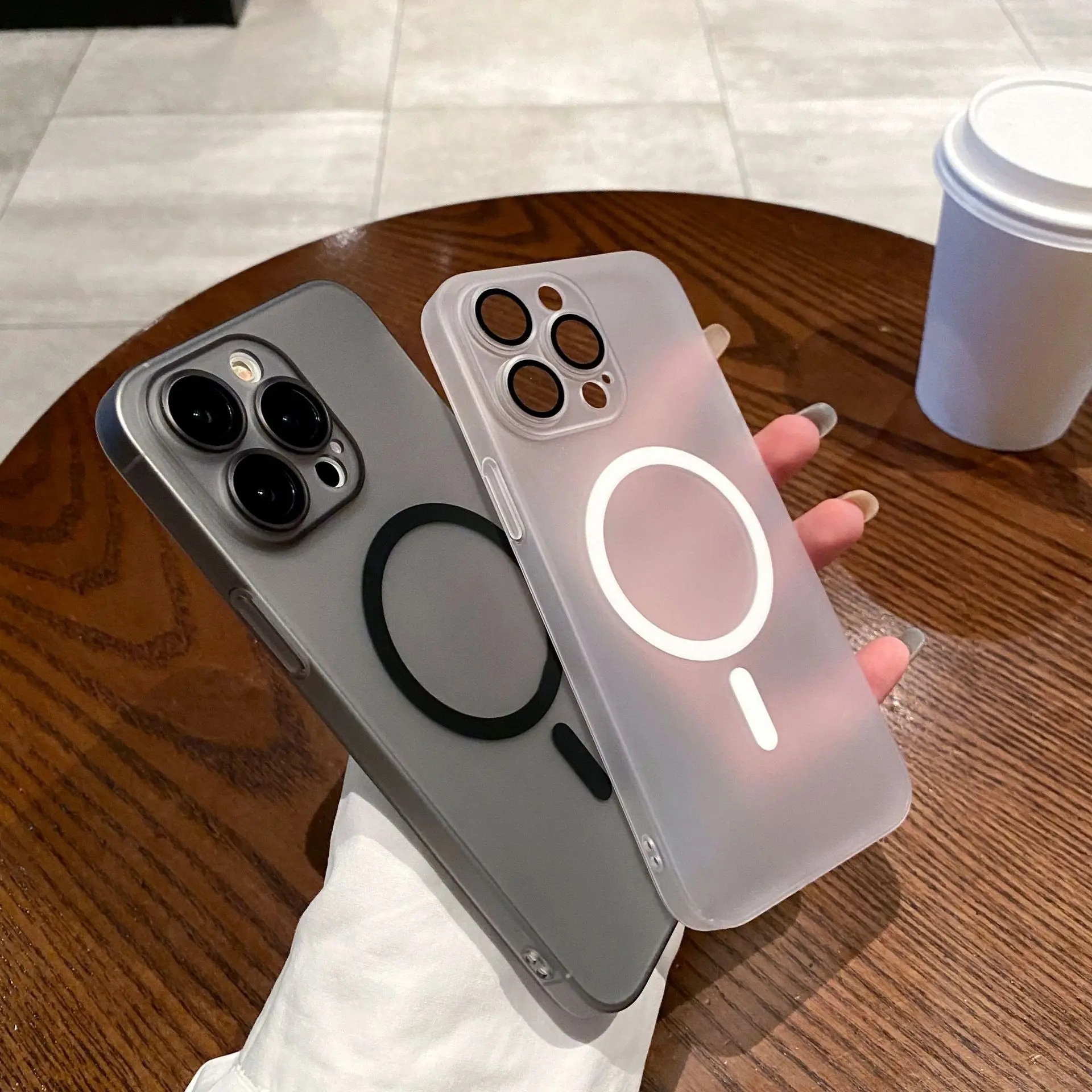 Translucent Matte Detachable Lens Case - iPhone - Image 2