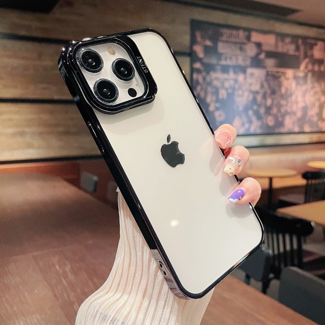 Transparent Electroplated Case with Stand - iPhone - Image 5
