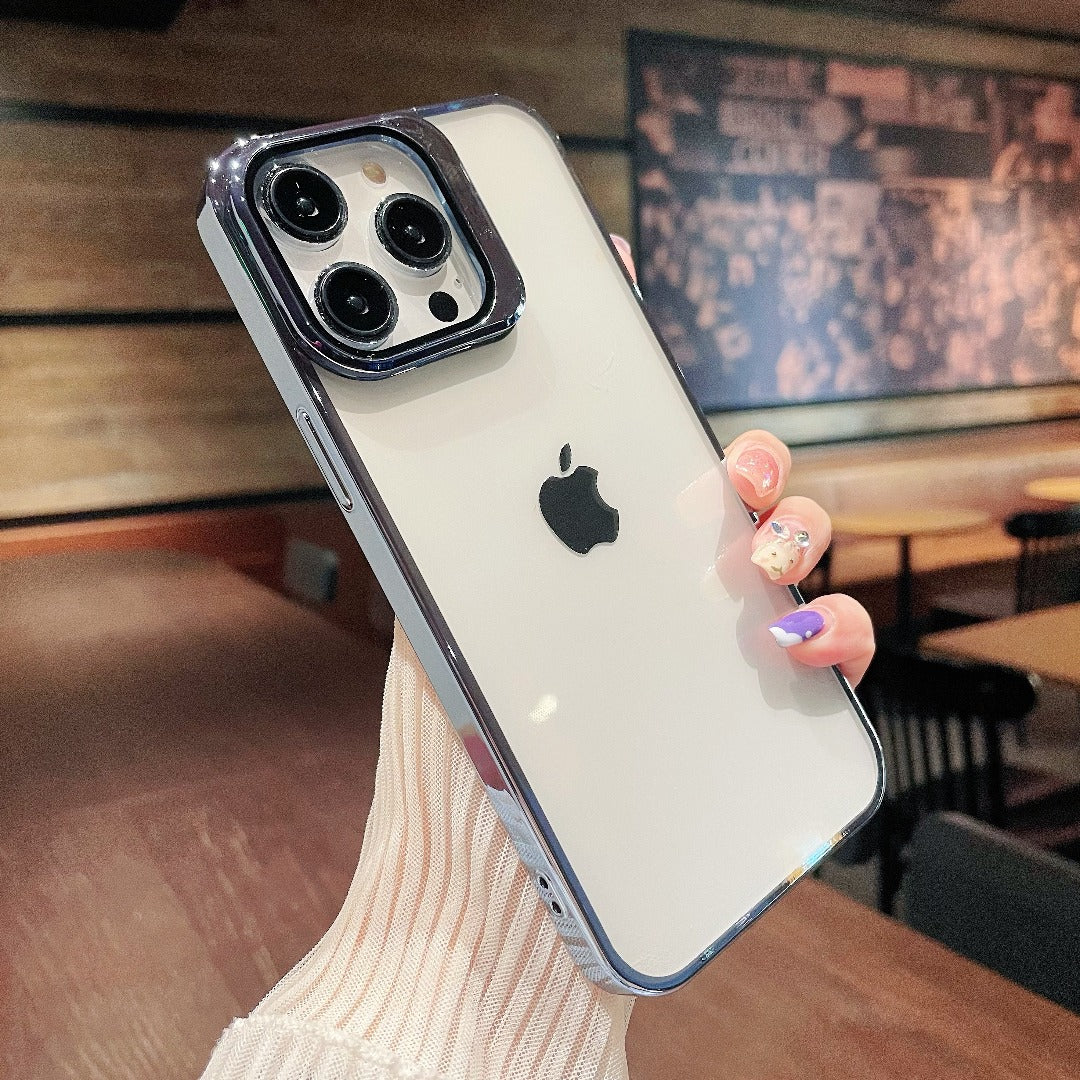Transparent Electroplated Case with Stand - iPhone - Image 6