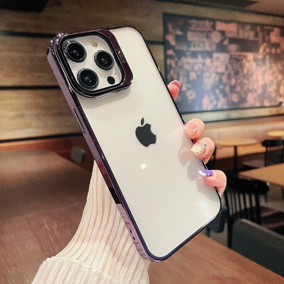 Transparent Electroplated Case with Stand - iPhone - Image 7