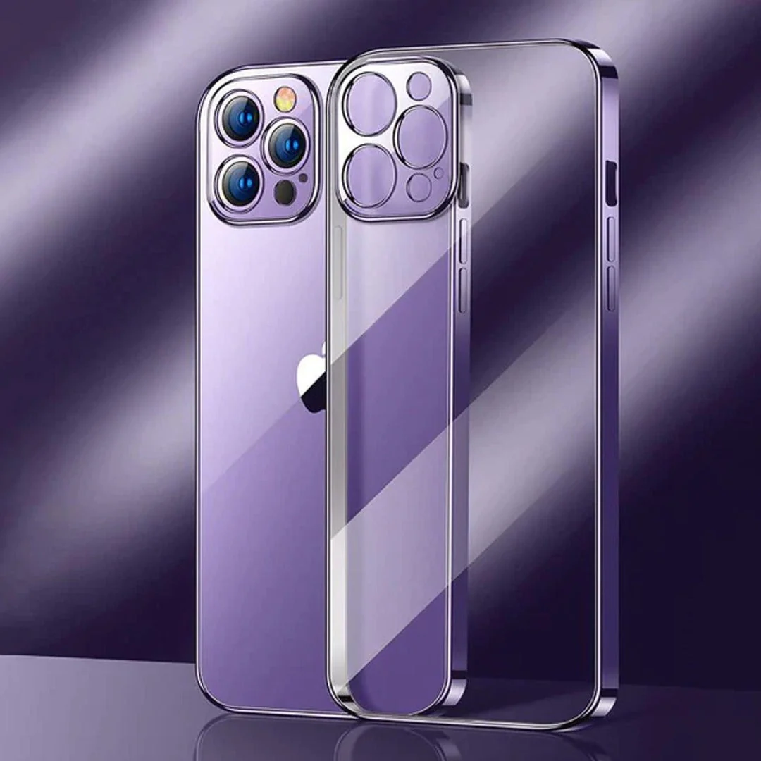 Transparent Plating Camera Protection Case - iPhone - Image 10