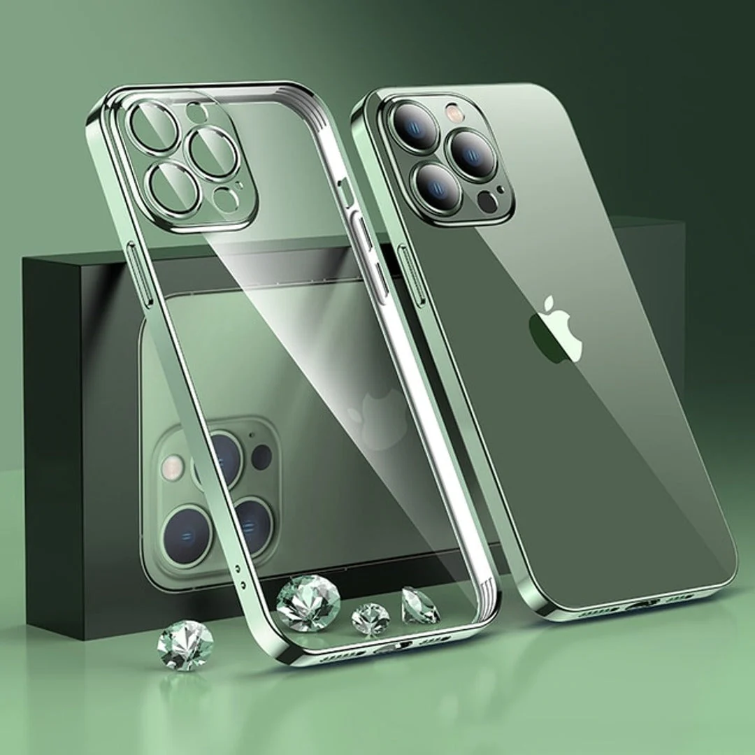 Transparent Plating Camera Protection Case - iPhone - Image 5