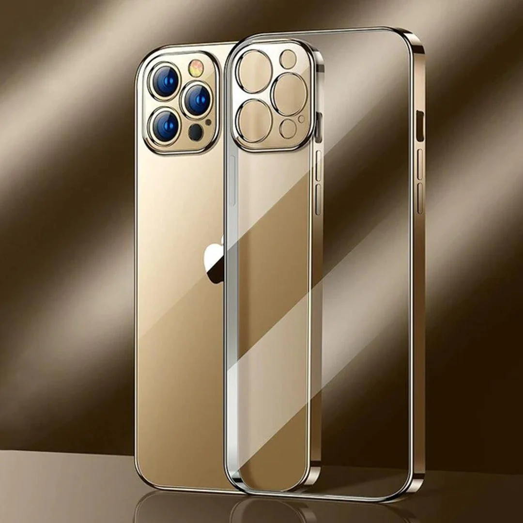 Transparent Plating Camera Protection Case - iPhone - Image 6