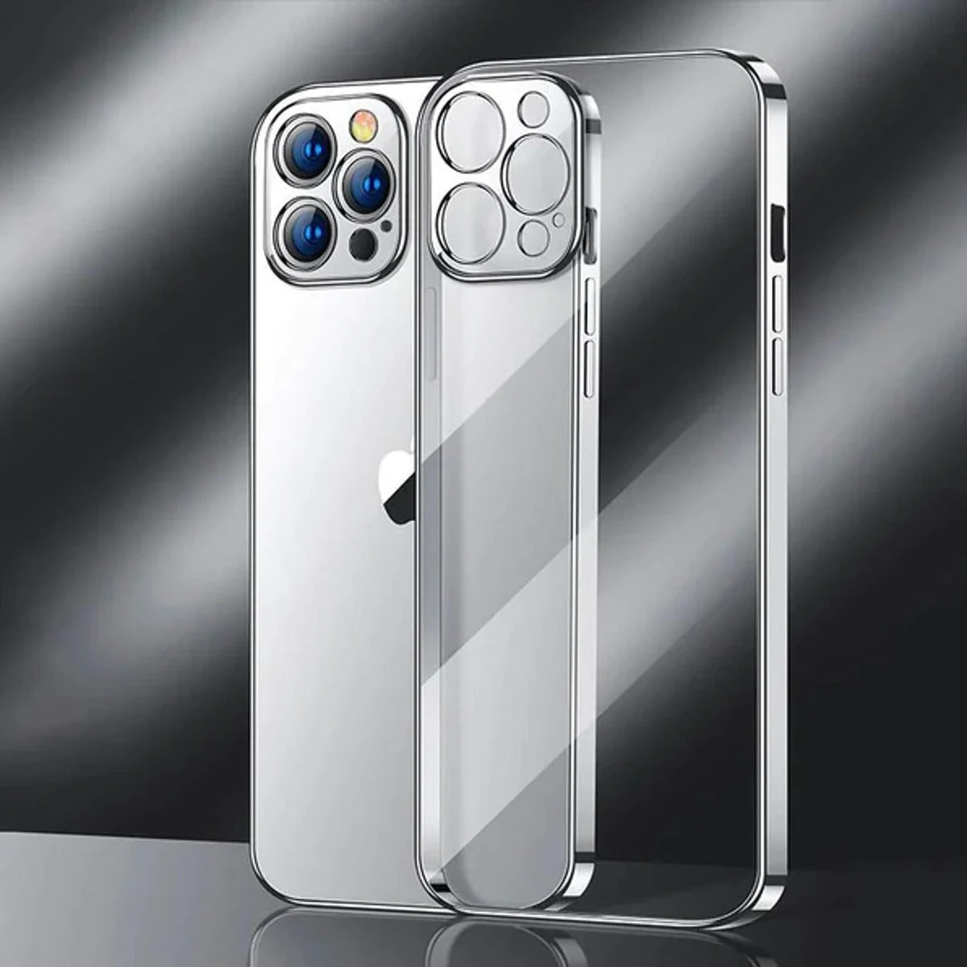 Transparent Plating Camera Protection Case - iPhone - Image 7