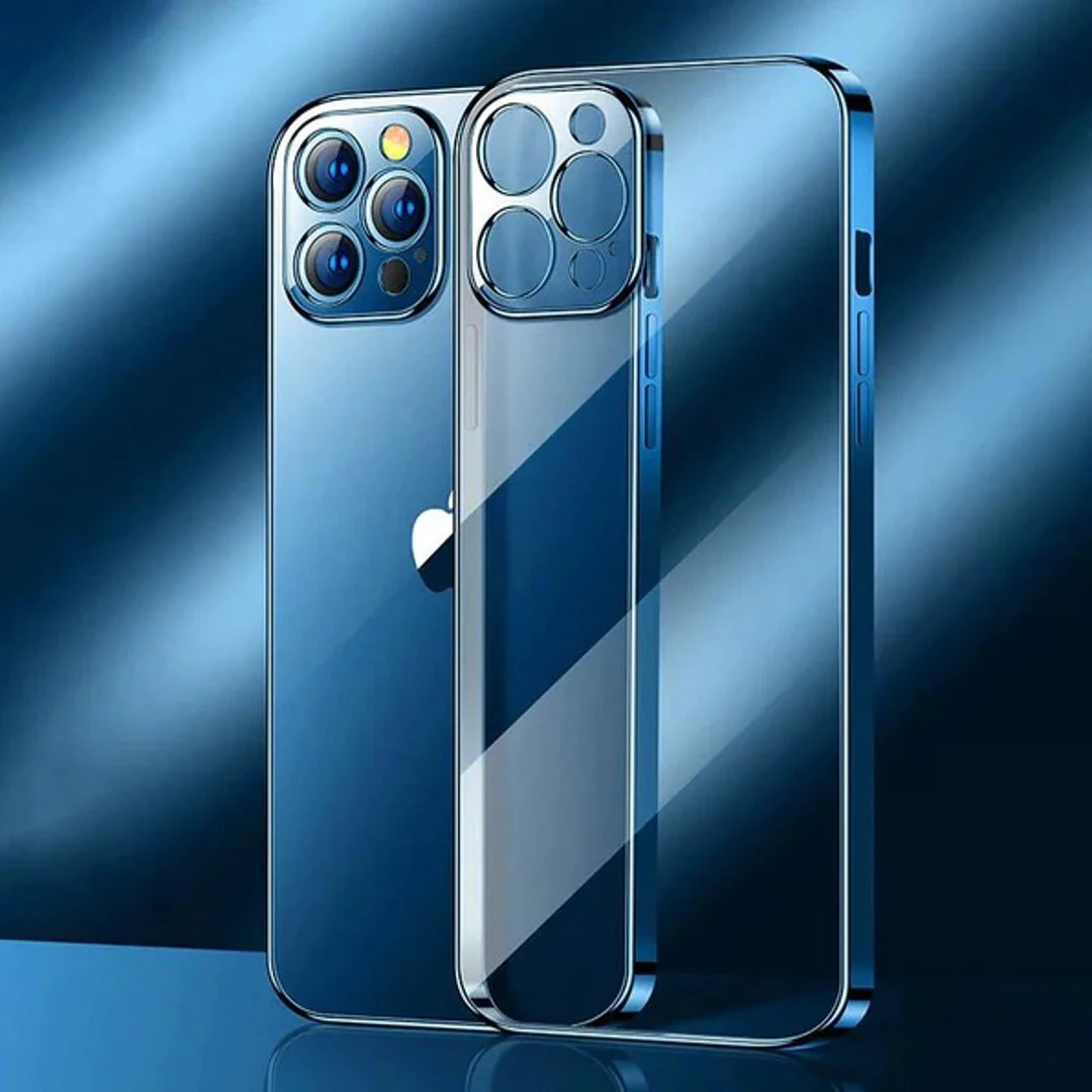 Transparent Plating Camera Protection Case - iPhone - Image 8