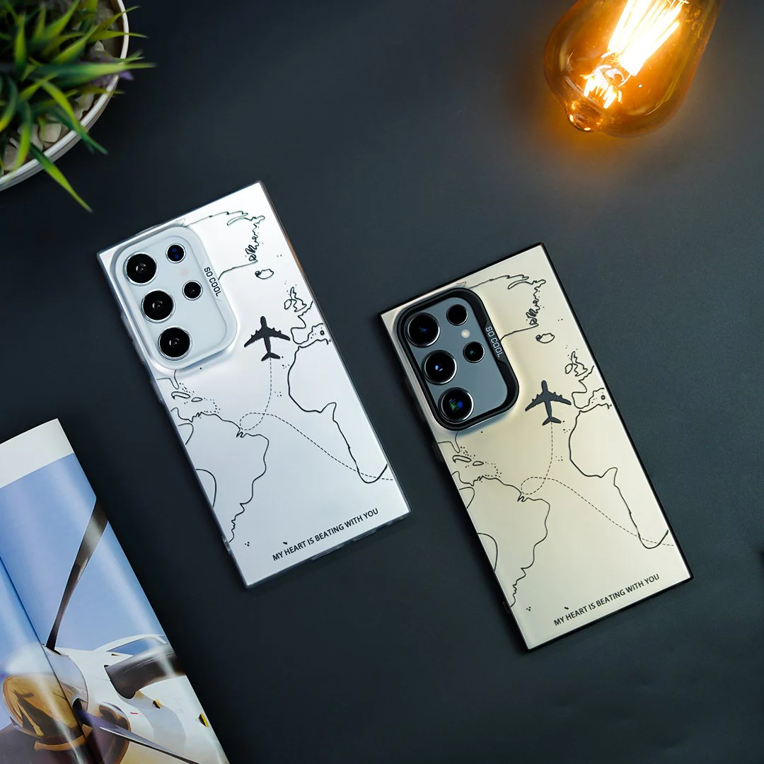 Travel Inspired Airplane Route Design Case - Samsung - Image 2