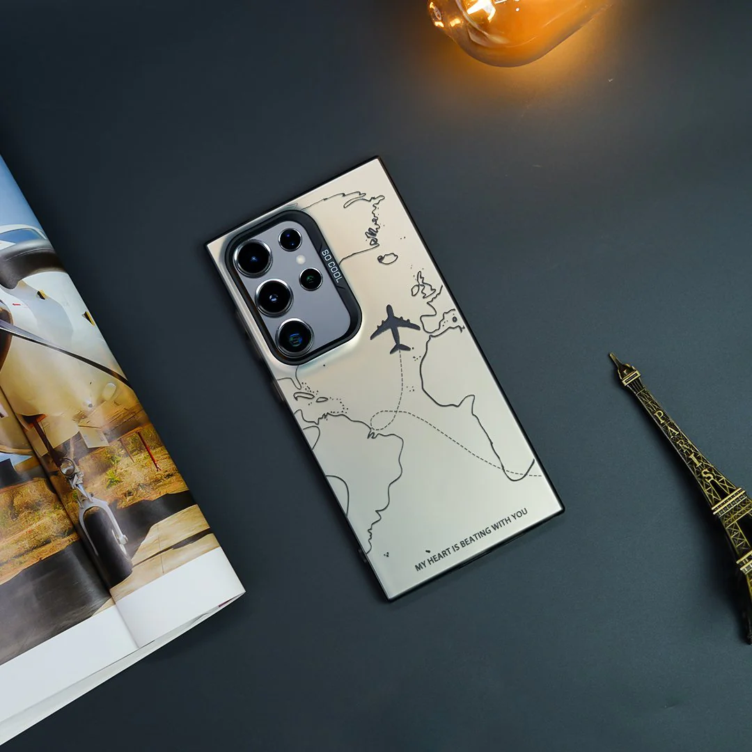 Travel Inspired Airplane Route Design Case - Samsung - Image 3