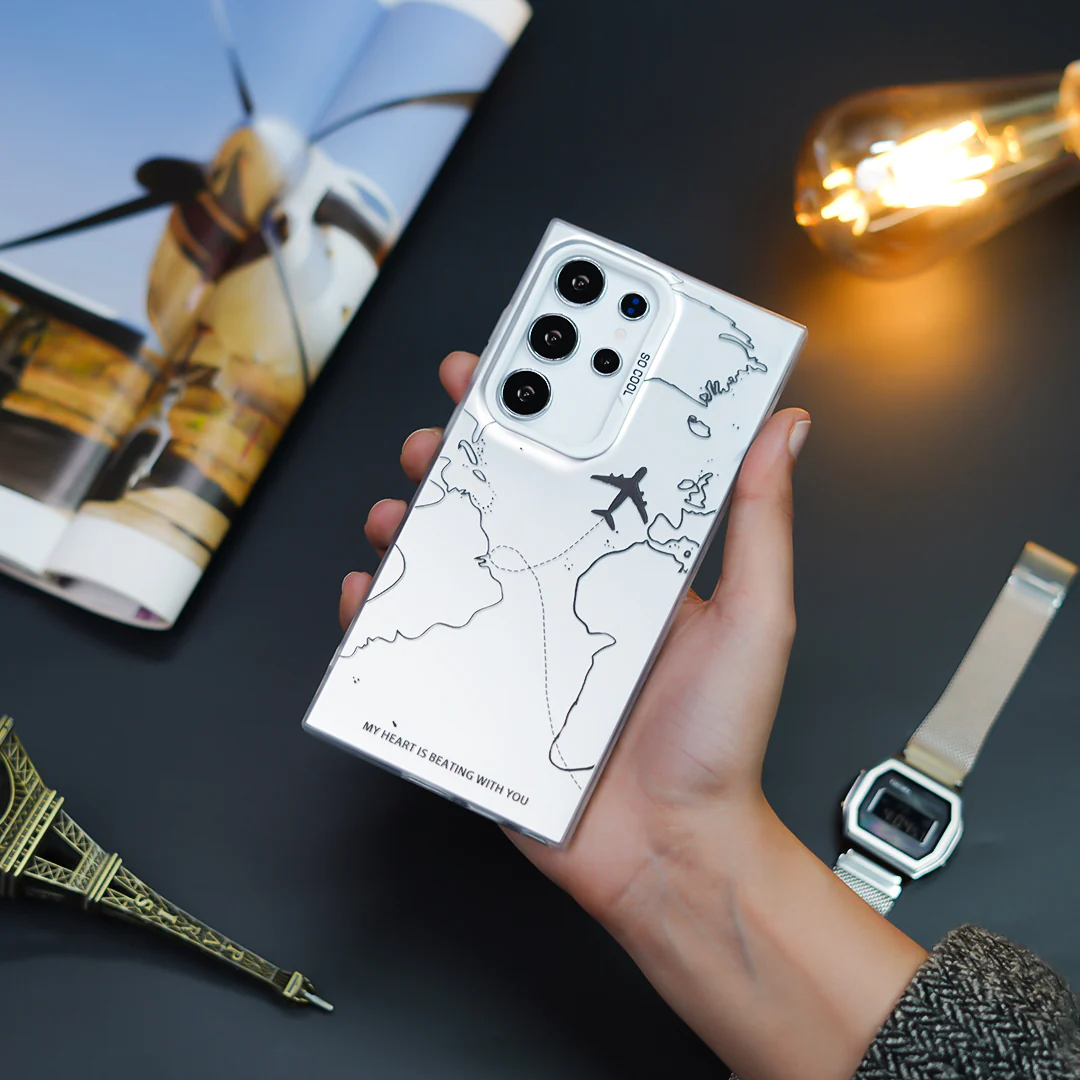 Travel Inspired Airplane Route Design Case - Samsung - Image 6