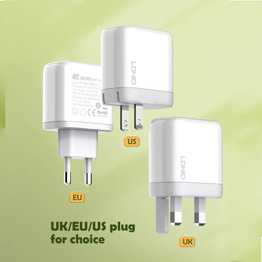 Turbo Boost 45W Quick Charge 3.0 PD Charger - Image 4