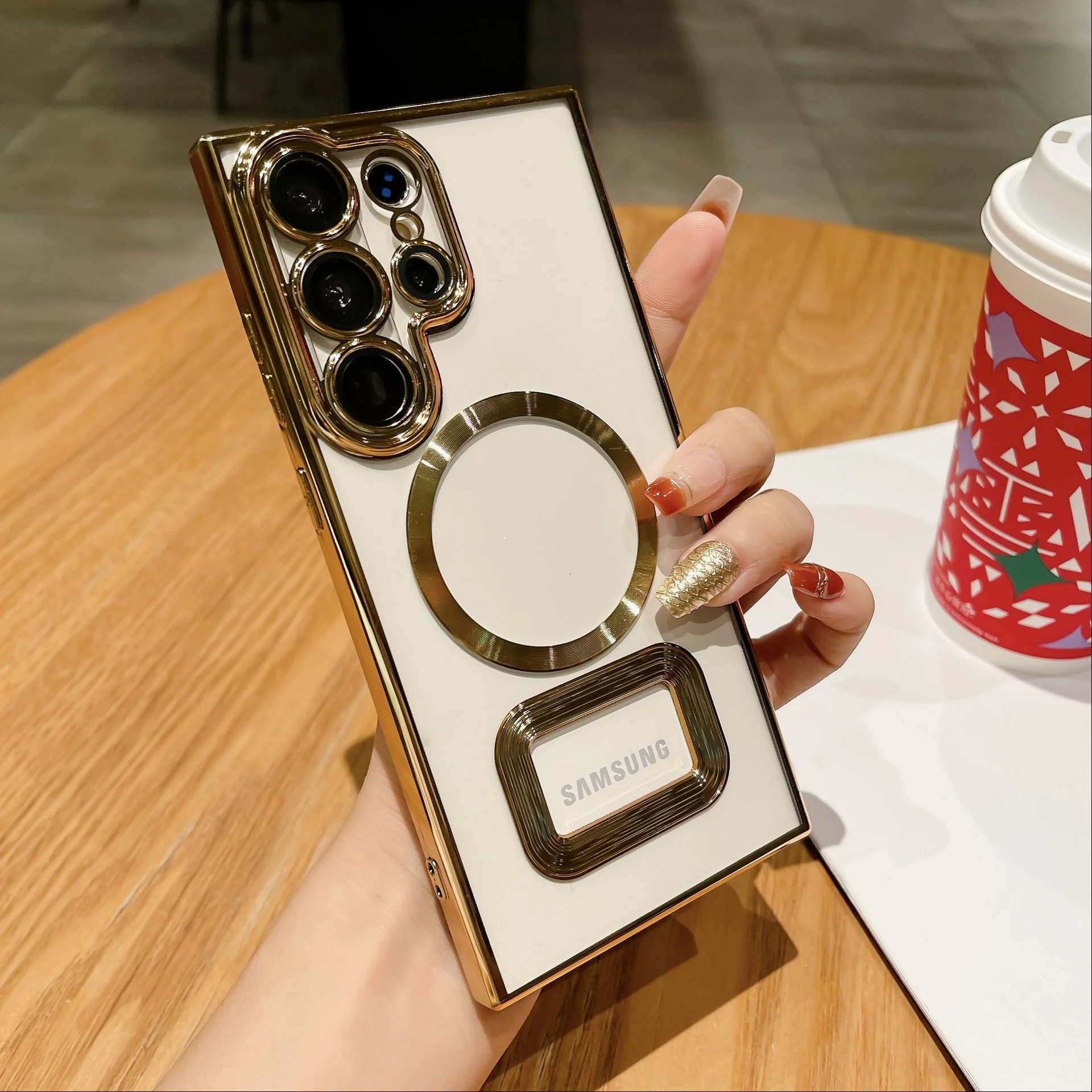 Ultimate CD Pattern Magnetic Case - Samsung - Image 2