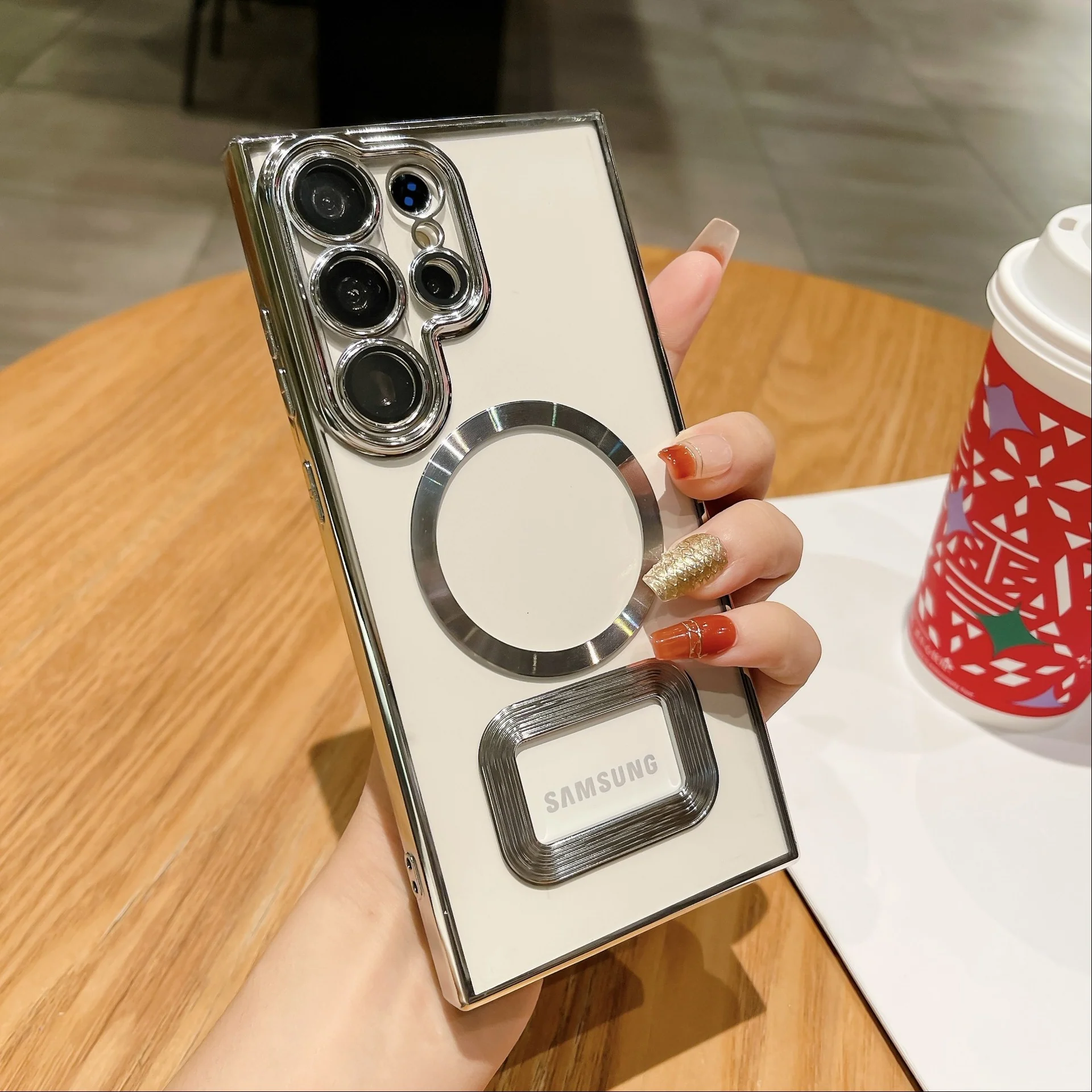 Ultimate CD Pattern Magnetic Case - Samsung - Image 3