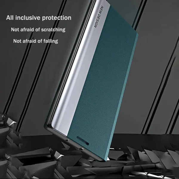 Ultimate Elegance Shockproof Leather Case - Samsung - Image 6
